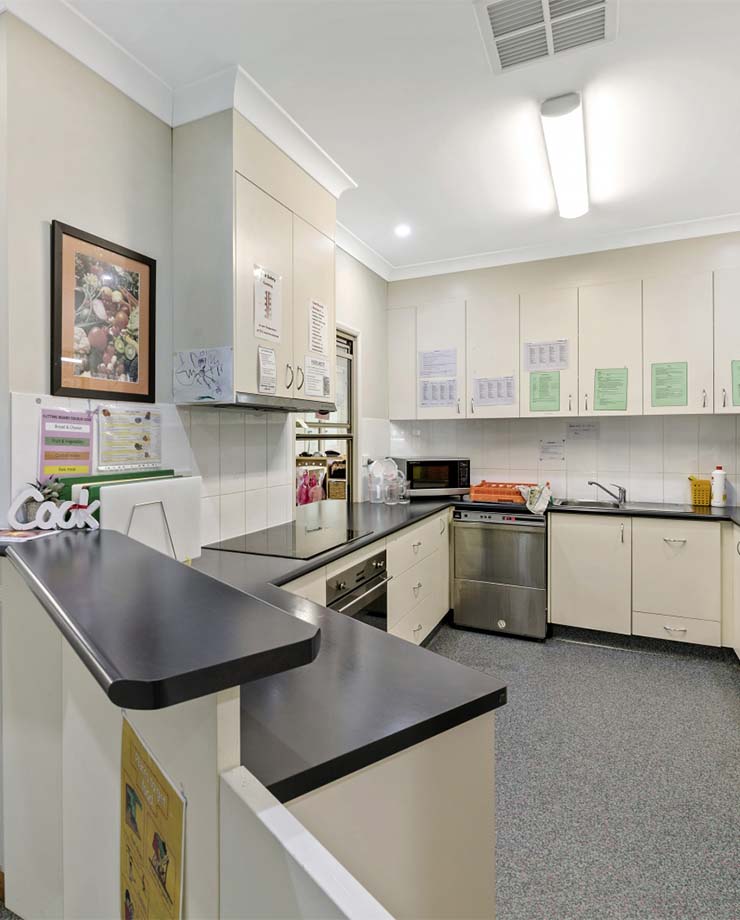 Kate's Place interior kitchen