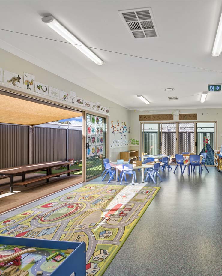 Kate's Place interior play and learning areas